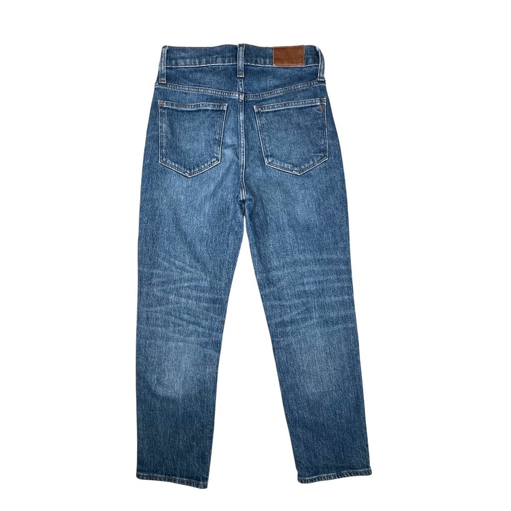 Madewell Womens Classic Straight Jeans Size 24 Blue Denim Fair Trade Certified - Picture 13 of 14
